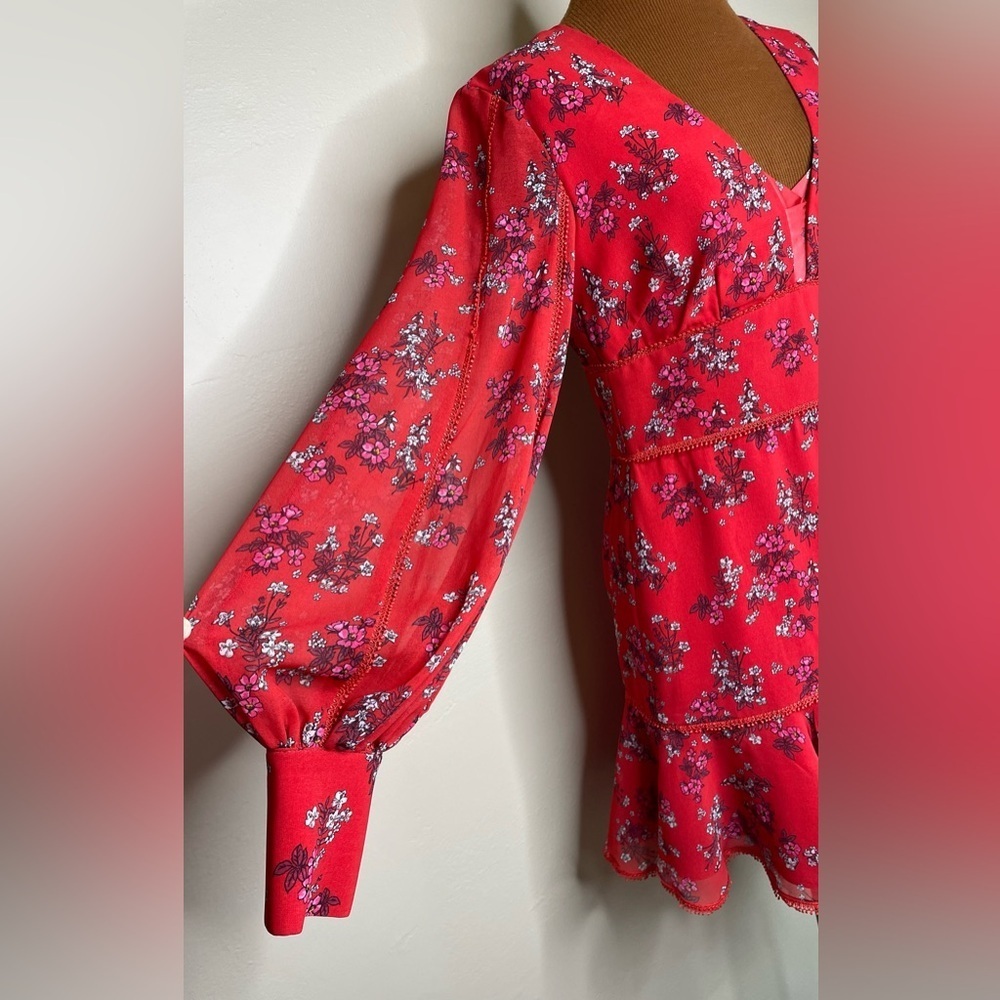 Keepsake The Label Heart And Soul Long Sleeve Mini Dress Size Small - Picture 5 of 13